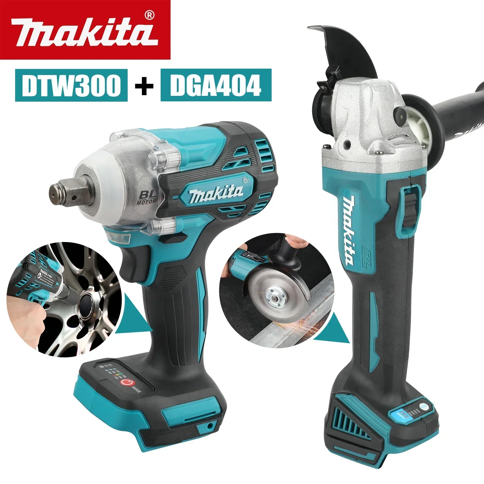 Makita Drill Dtw300 - Pour Makita DTW300 ou DGA404 Combo