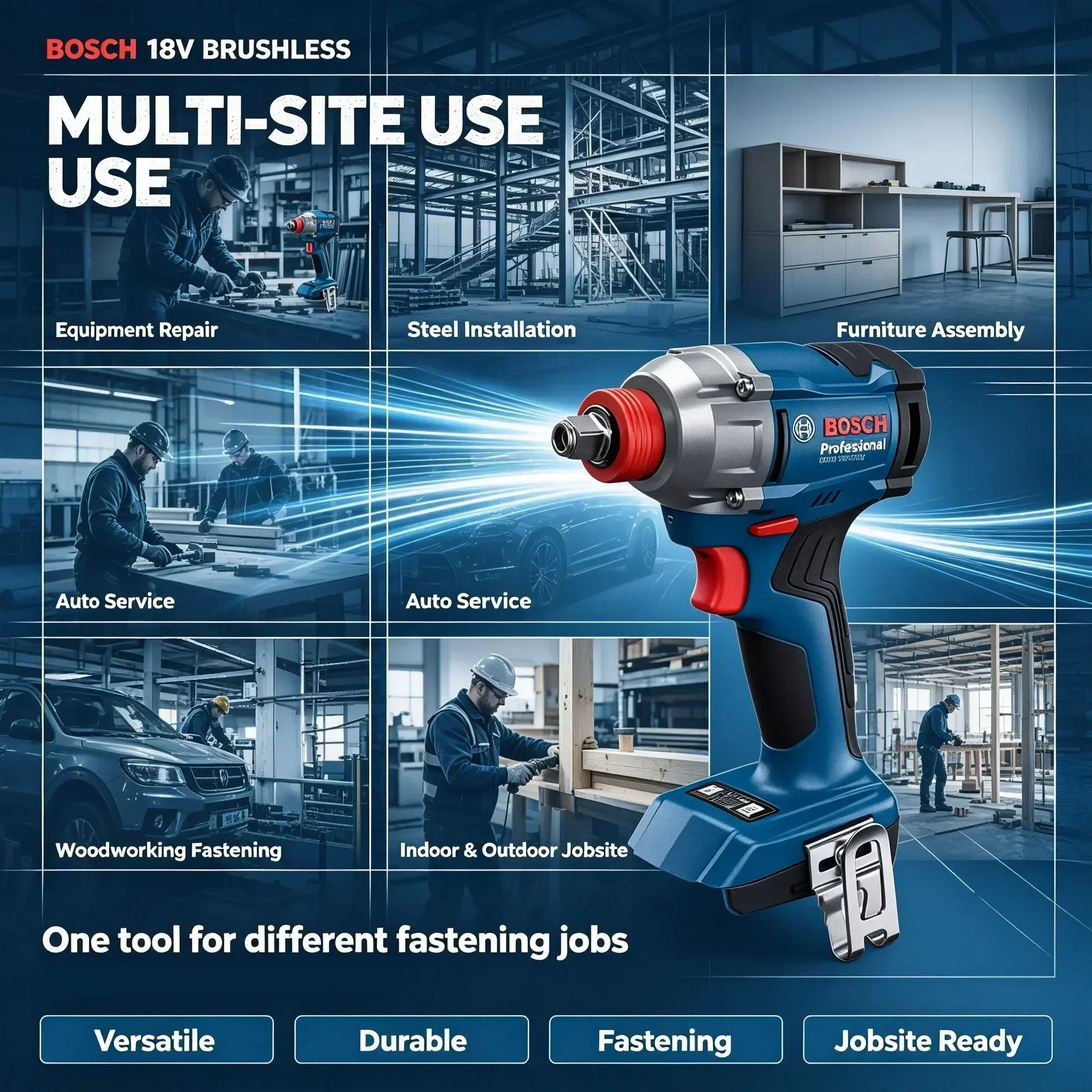 Clé à chocs sans fil Bosch GDX - Power Tools Professional avis et prix