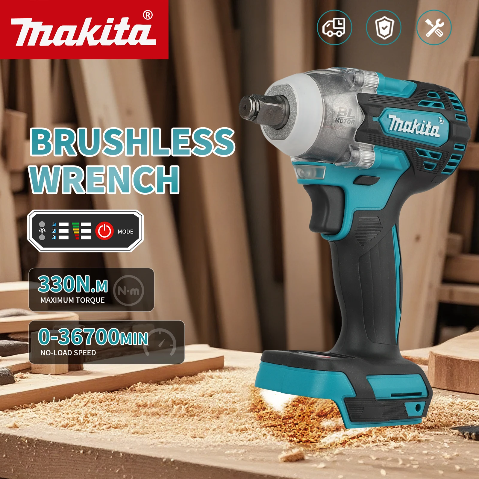 Clé à chocs sans balais Makita - Makita Drill Dtw300 avis et prix